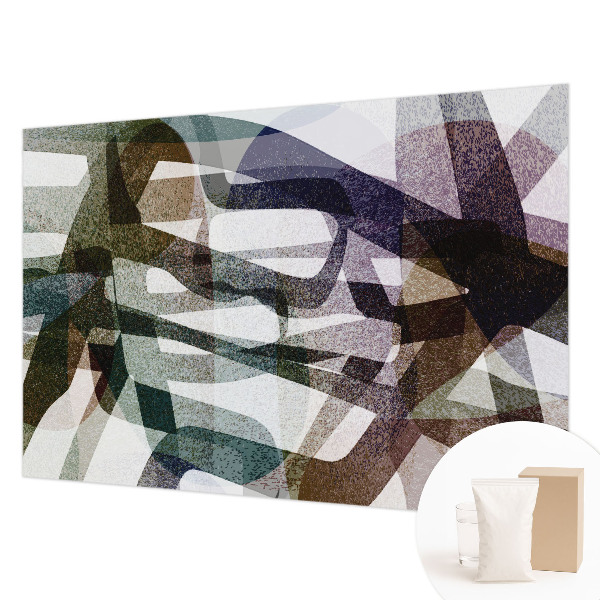 Stenska dekoracija fototapeta Barviti pentlji