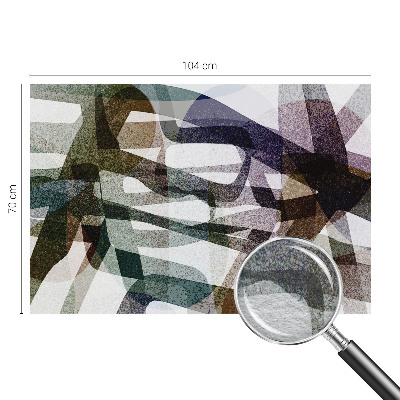 Stenska dekoracija fototapeta Barviti pentlji