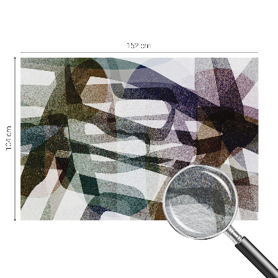 Stenska dekoracija fototapeta Barviti pentlji