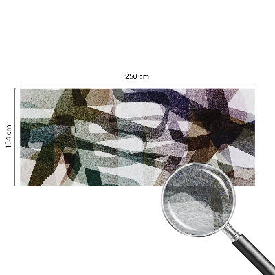 Stenska dekoracija fototapeta Barviti pentlji