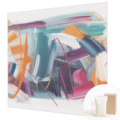 Netkana fototapeta Energični udarci