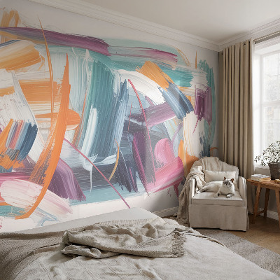 Netkana fototapeta Energični udarci