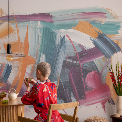 Netkana fototapeta Energični udarci