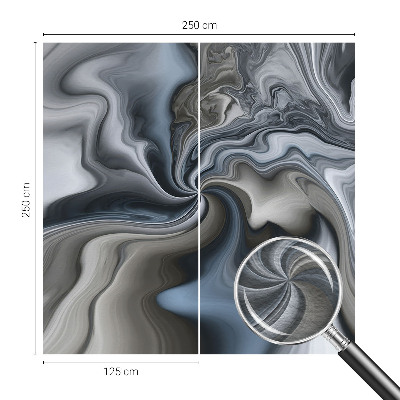 Foto tapeta Vrtinčasti oblaki