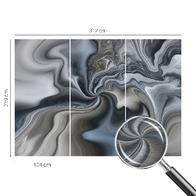 Foto tapeta Vrtinčasti oblaki