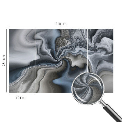 Foto tapeta Vrtinčasti oblaki