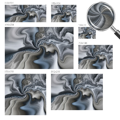 Foto tapeta Vrtinčasti oblaki