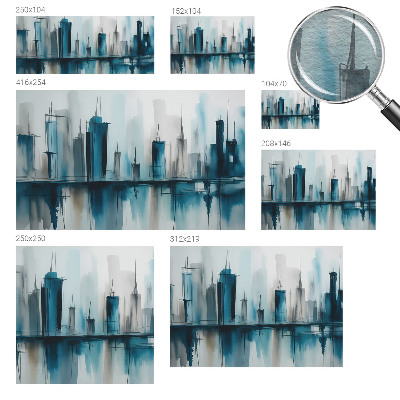 Flis fototapeta Mestne pokrajine