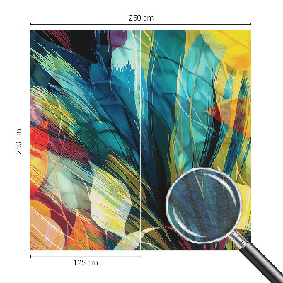 Fototapeta po meri Abstraktni listi