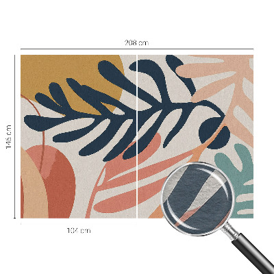 Fototapeta za steno Listnati vzorci