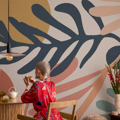 Fototapeta za steno Listnati vzorci