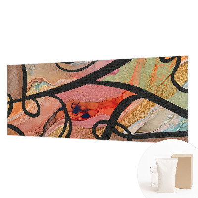 Stenska fototapeta flis Barvito gibanje