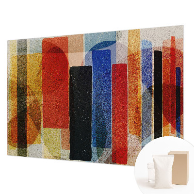 Tiskana fototapeta flis z motivom geometrijskih oblik