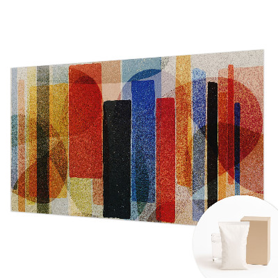 Tiskana fototapeta flis z motivom geometrijskih oblik