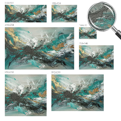 Fototapeta za dnevno sobo Umetniški vrtinec