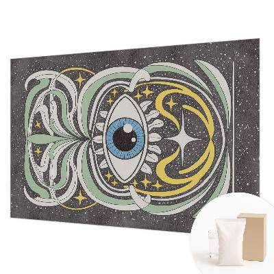 Flis fototapeta za otroško sobo Simetrično oko