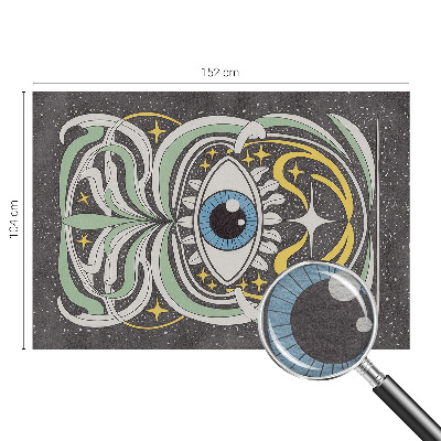 Flis fototapeta za otroško sobo Simetrično oko