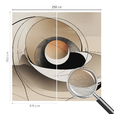 Fototapeta za spalnico Harmonična abstrakcija