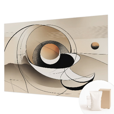 Fototapeta za spalnico Harmonična abstrakcija