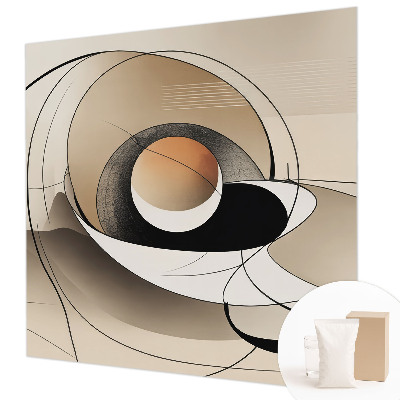 Fototapeta za spalnico Harmonična abstrakcija