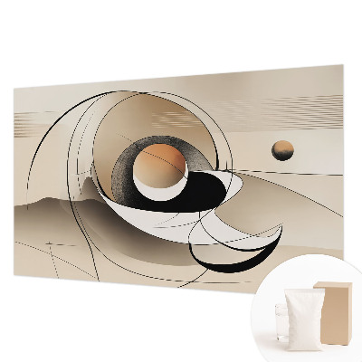 Fototapeta za spalnico Harmonična abstrakcija