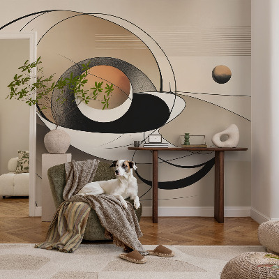 Fototapeta za spalnico Harmonična abstrakcija