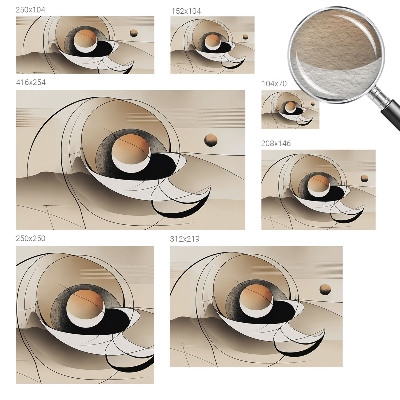 Fototapeta za spalnico Harmonična abstrakcija