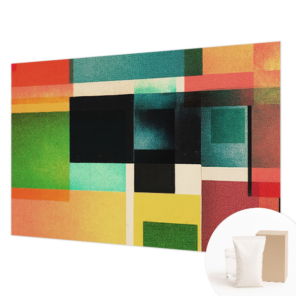 Fototapeta s tiskom z geometrijskim abstraktnim vzorcem