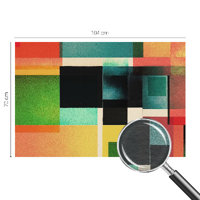 Fototapeta s tiskom z geometrijskim abstraktnim vzorcem