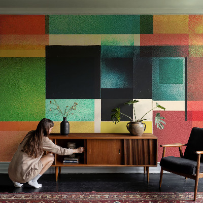 Fototapeta s tiskom Geometrijska abstrakcija