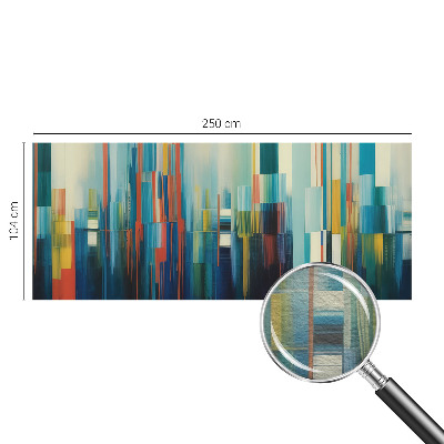 Stenska dekoracija fototapeta Abstraktne črte