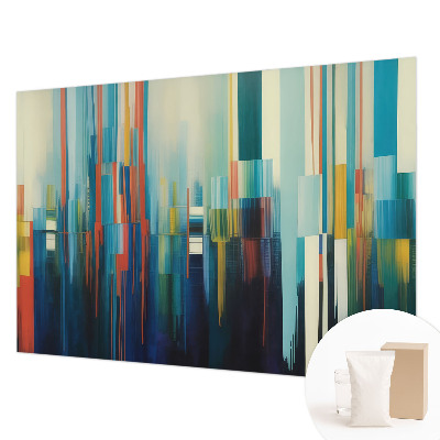 Stenska dekoracija fototapeta Abstraktne črte