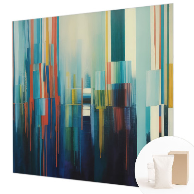 Stenska dekoracija fototapeta Abstraktne črte