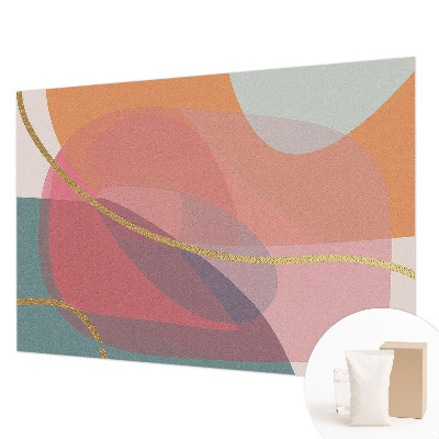 Tiskana fototapeta flis Barvite oblike