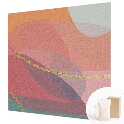 Tiskana fototapeta flis Barvite oblike