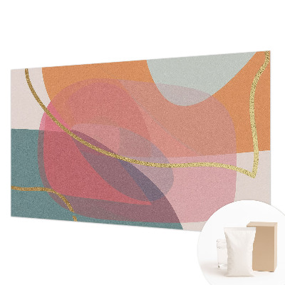 Tiskana fototapeta flis Barvite oblike