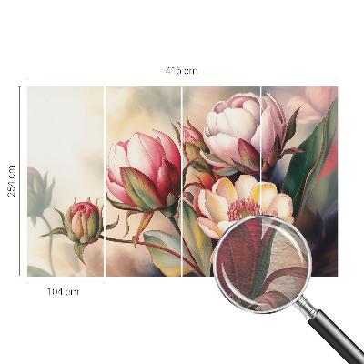 Flis fototapeta za otroško sobo Šopek rož