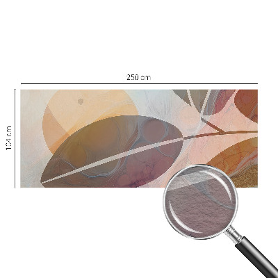 Moderna fototapeta z motivom harmoničnih listov