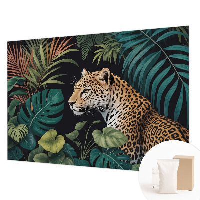 Fototapeta s tiskom z motivom eksotičnega leoparda