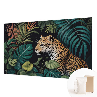 Fototapeta s tiskom z motivom eksotičnega leoparda
