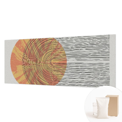 Foto tapeta Krog s črtami