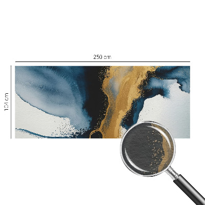 Flis fototapeta z barvito abstraktno grafiko