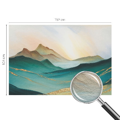 Netkana fototapeta Mirna pokrajina