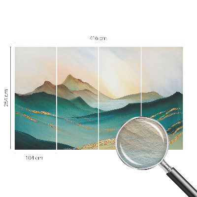 Netkana fototapeta z motivom mirne pokrajine