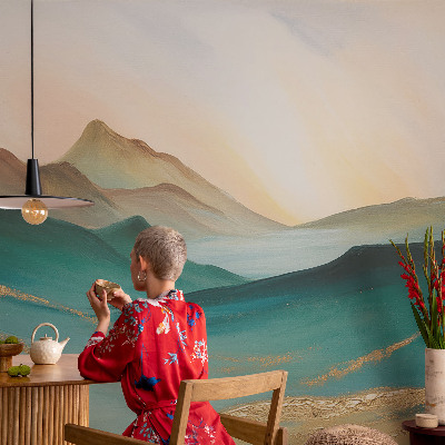 Netkana fototapeta Mirna pokrajina