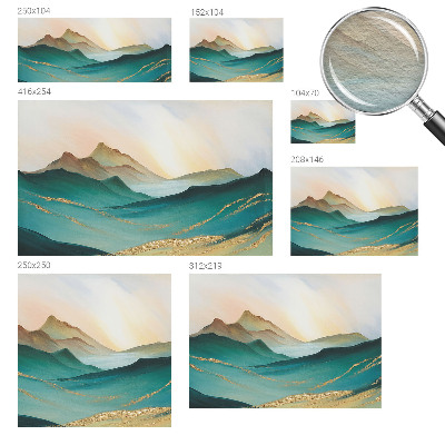 Netkana fototapeta Mirna pokrajina