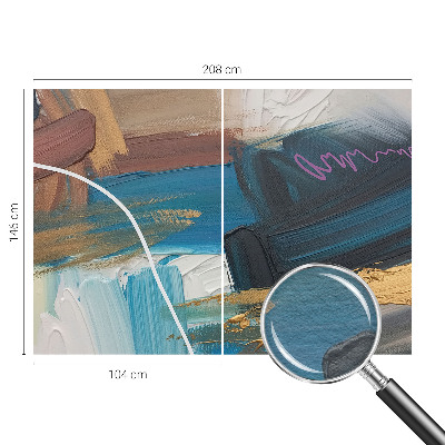 Tiskana fototapeta flis Abstraktni vzorec