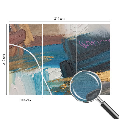 Tiskana fototapeta flis Abstraktni vzorec