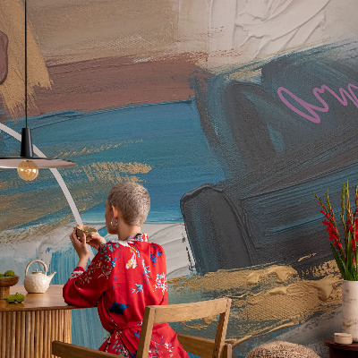 Tiskana fototapeta flis Abstraktni vzorec