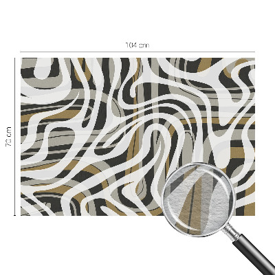 Stenska fototapeta flis Abstraktne črte